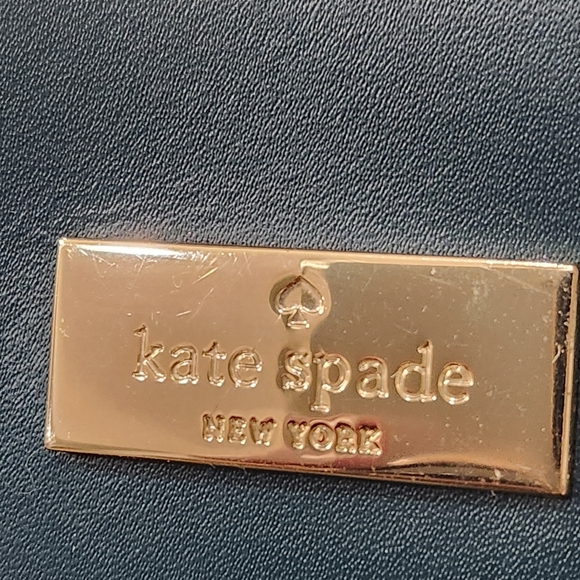 KATE SPADE Putnam Drive Nelle Leather Tote, Teal Blue, Women's OS - Picture 8 of 10